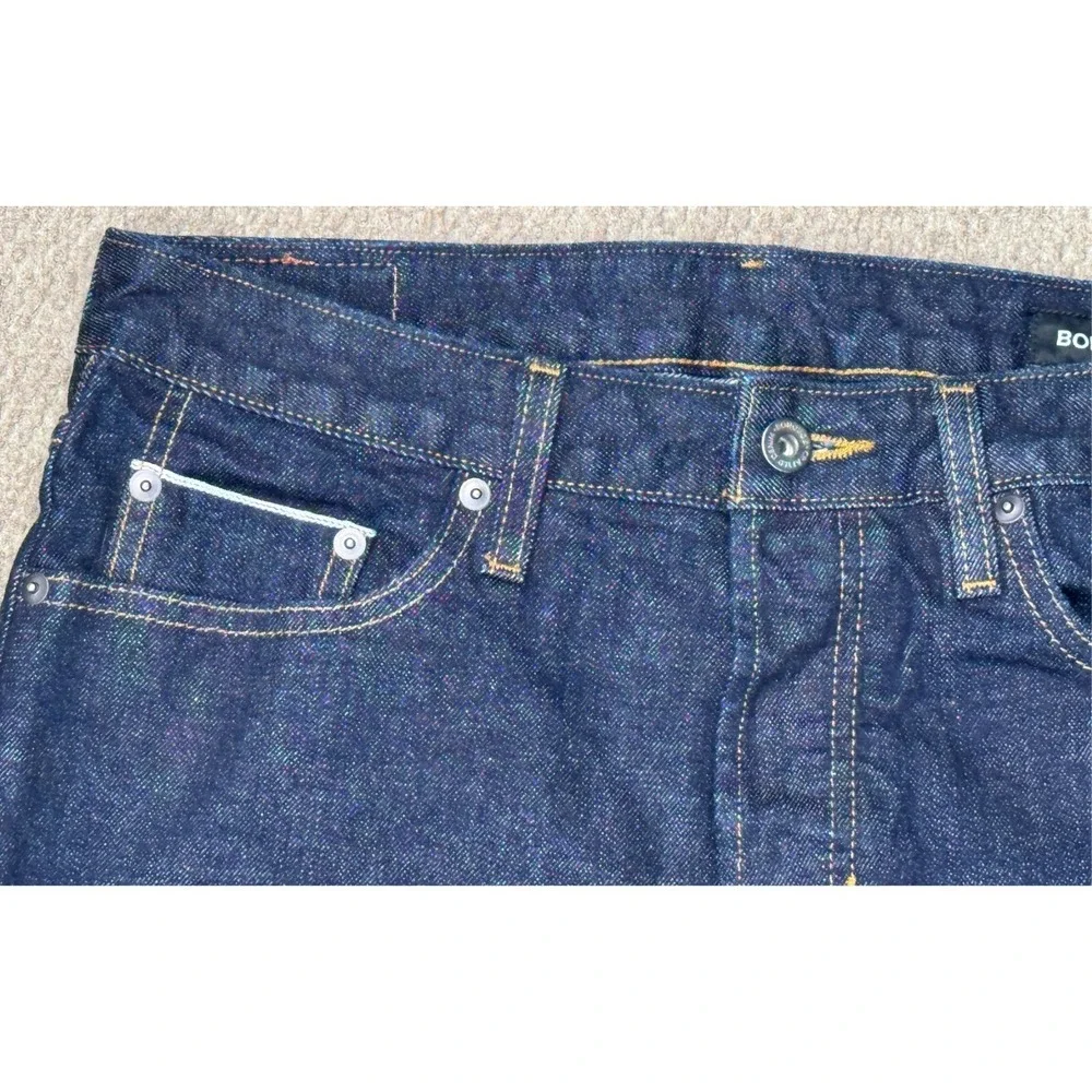 Bonobos Button Fly Selvedge 5 Pocket Men's Denim Jeans Size 31x30